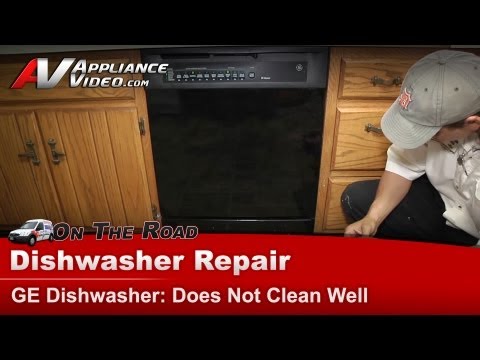 how to clean a ge dishwasher