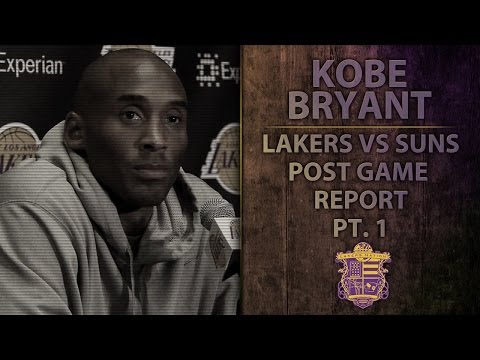 Video: Lakers vs Suns: Kobe Bryant On Weight Loss, Grades His Performance After Loss To Phoenix
