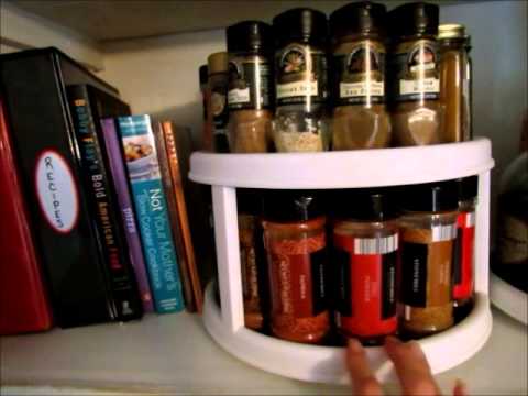 how to organize spices