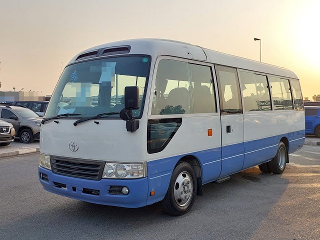 Toyota Coaster (RAMADAN OFFER) TOYOTA COASTER BUS RHD 2008 MODEL 4.0 L DIESEL AUTOMATIC(PM53925) video