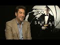 we meet 007's latest nemesis, aka javier bardem, as the cast launch new movie skyfall. report by lisa snell. excited for skyfall? check out our full playlist...