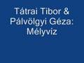 Tátrai Tibor & Pálvölgyi Géza: Mélyvíz
