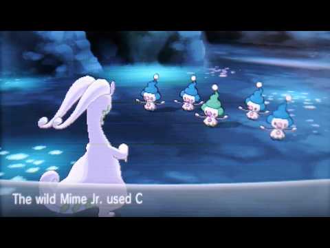 how to get mime jr in pokemon x