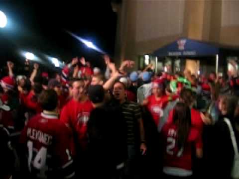 Montréal Canadiens Fans at Islanders game