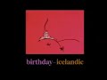 Birthday - Icelandic Version