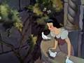detournement: blanche neige est dans la mouize.