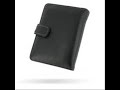 PDair Leather Case for Palm Zire 72 - Book Type (Black)