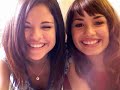blooper - demi and selena !!!