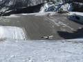 Taking off at Courchevel airport