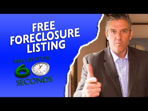 how to locate foreclosed properties
