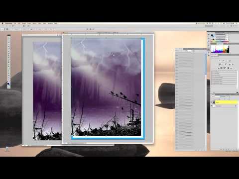 how to make bleed in photoshop