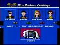 i figured this code out back on march 5, 1999, the second one on march 12, 1999. i wanted to do a longer video however my nes doesn't seem to like connecting this game thus it keeps resetting, the second half of the video is longer since i happened to get farther before it decided to reset on me. code #1 - keeps the computer racers from racing, thus making it pretty much imposssible not to get first all the time code #2 - every vehicle can shoot weapons with the b button, though the normal ...