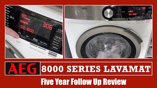 AEG 8000 Series Lavamat Washing Machine 5 Year Rev