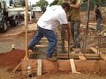 Makakilo Baptist Church New Bldg Construction (1st concrete pour - footings)