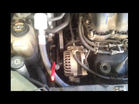 How to Remove an Alternator: 2003 Ford Windstar