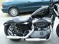 vivid black nightster with new 12 inch mini apes, rigid struts, forward controls and sum other small stuff