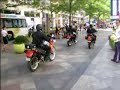Riot Police on Dirt Bikes @ DNC 08 Downtown Denver