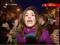 Manifestacion 130107 reportera en apuros