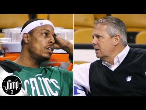 Video: Danny Ainge told Paul Pierce to his face that he could get traded from the Celtics | The Jump