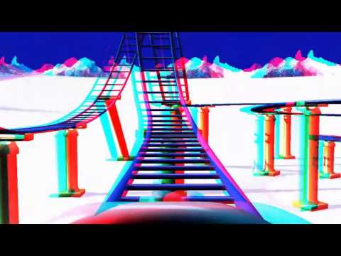 Roller Coaster Anaglyph 3D HD - YouTube