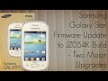 Samsung Galaxy Star Firmware Update to JZ054K Build - Two Major Upgrades