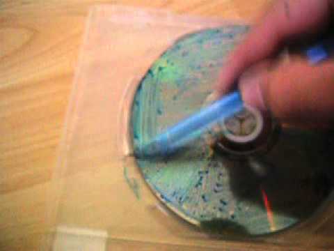 comment reparer un dvd griffe