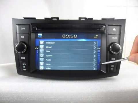 Install DVD Navigation TV System for your Suzuki Swift 2010-2012