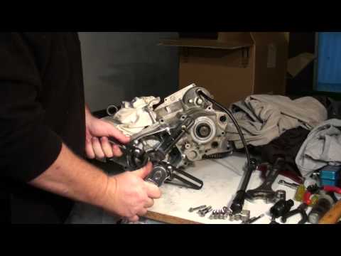 how to rebuild kx 250 engine