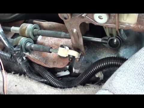 Saturn S-Series Manual Transmission Shifter Cable Replacement