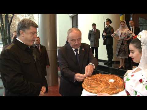 Polish, Ukrainian presidents on joint visit to Moldova