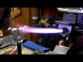 This is the first steps of putting together a bubbler pipe. Coil Potting to create mouth piece. Added clear random strokes and dotted with color in between and then pulled the mouth piece. Then I wigwagged the upper part of the can and then shaped. The 2nd part is uploaded. You can watch how I finish out this piece. Thanks!