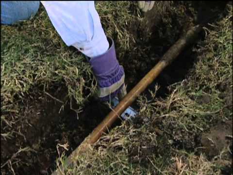 how to provide drainage for the yard