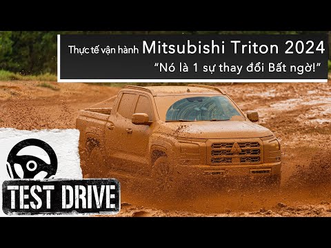 Thực tế vận hành Mitsubishi Triton 2024: Nó là 1 sự thay đổi Bất ngờ! |XEHAY.VN|