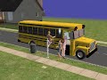 the sims 2 school bus man on mail box