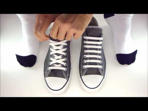 how to fasten converse laces