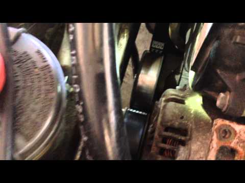 2002-03 Acura TL Type S – How To Change Serpentine Belt (Drive Belt)