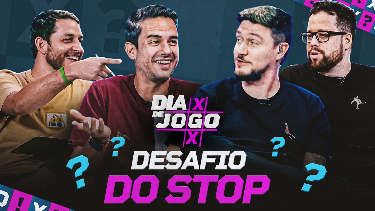 Desafio Do Stop: Bechler, Octavio, Walace E Caio Tentam Roubar Em Todas As Rodadas E Passam Vergonha