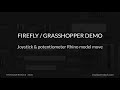 Firefly  Arduino Demo - Move Rhino Model With A Joystick