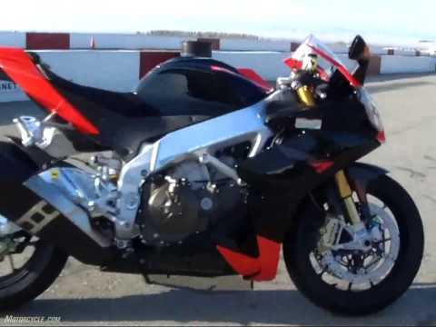 2010 motorcycle Literbike an exchange of fire: Aprilia RSV4 Factory against the Ducati 1198S versus K RC8R