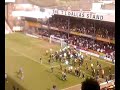 bradford city vs mk dons pitch invasion