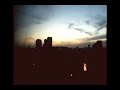 Fast sunset in London