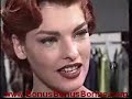 linda evangelista & the 90's supermodels + gianni versace.look into her eyes to see the heaven i went to heaven just now