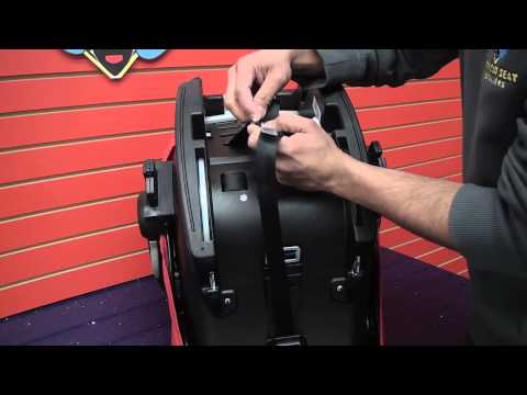 how to adjust britax b safe harness
