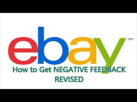 how to revise feedback on ebay