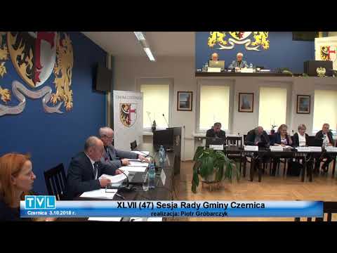 Click to View : XLVII 47 Sesja Rady Gminy Czernica z dnia 3 i 8 października 2018 roku (+ skrypt)