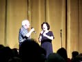 july, 2004, stamps baxter singing school nashville, tn ben speer and allsion durham speer sing a duet