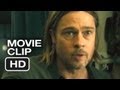 World War Z  Movie CLIP - Airplane Attack (2013) - Brad Pitt Movie HD
