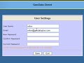 Changing your User Name and Password in GeoData Direct Changing your User Name and Password in GeoData Direct