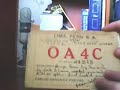 QSL PERU VINTAGE RADIO AMATEUR
