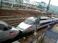 TGV Atlantique leaving Paris Montparnasse TGV Atlantique leaving Paris Montparnasse